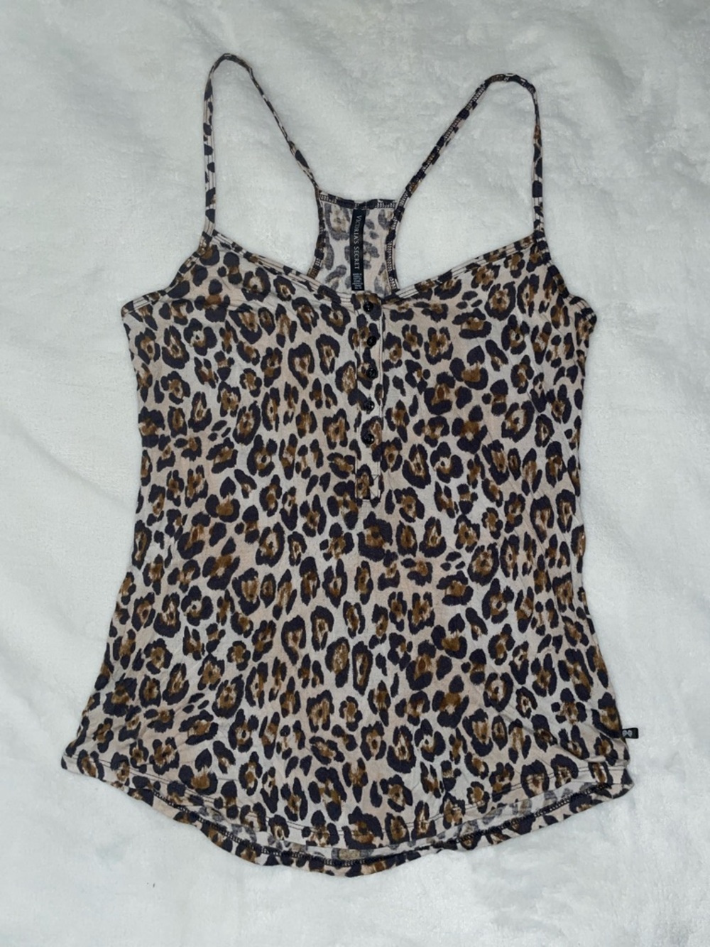 Victoria's Secret Leopard Print Camisole - Brown/Black XS Small